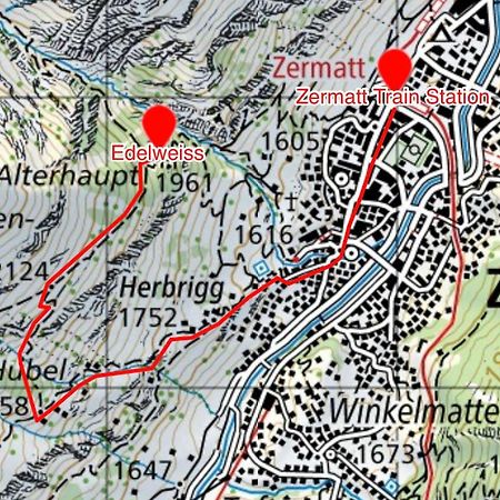 Edelweiss Mountain Guest House - 1 Hour Hike Up From Zermatt Station - On Hiking Trail - No Transport Dış mekan fotoğraf