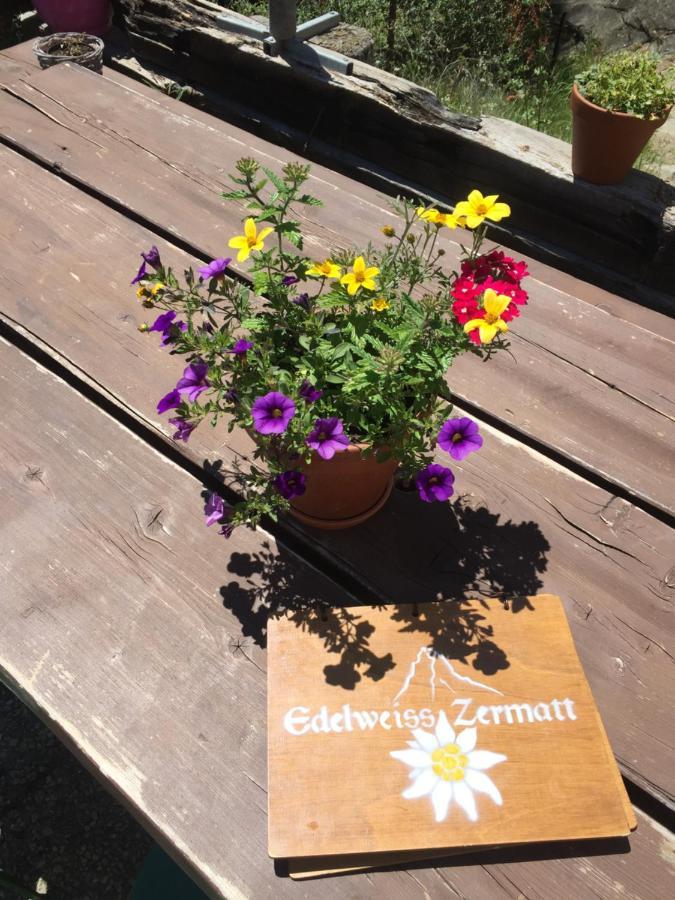 Edelweiss Mountain Guest House - 1 Hour Hike Up From Zermatt Station - On Hiking Trail - No Transport Dış mekan fotoğraf